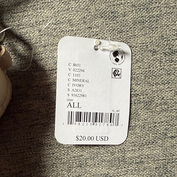 NWT FP Small Quilted Bag - mineral - Picture 2 of 3